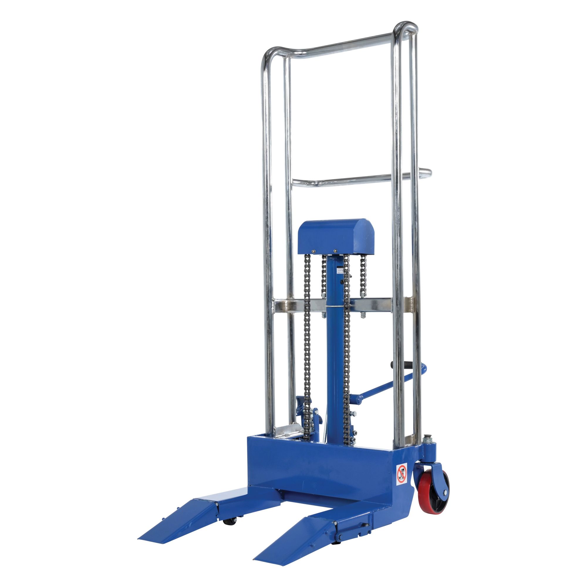 Vestil Hydraulic Compact Roll Lifter - 400-Lb. Capacity, Multiple Drum Sizes, Steel, Model# HYD-CRL-40